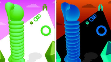 Long Neck Run vs Reverse Speed Run   Walkthrough ,iOS Android  Colour Run New Update (part : 457 )