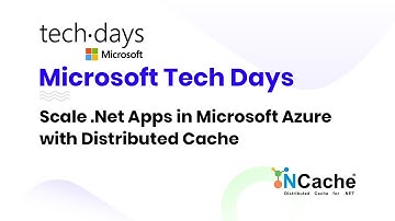 Microsoft Tech Days 2015 Talk France - Scale .Net Apps in Azure with Distributed Cache