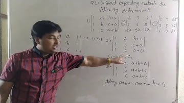 Determinants and Matrices Lec14 : Properties of Determinant : Exercise 4.2 Q.1, 2