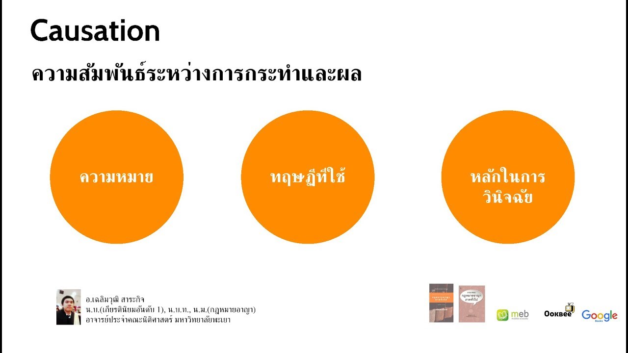 ความสัมพันธ์ระหว่างการกระทำและผล (causation)