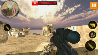 Desert Sniper Fire Free Shooting Game screenshot 1