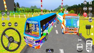 Ashok Leyland Bus Driving in Bus Simulator Real - #11 Android Gameplay | New Indian Bus Games 2021 screenshot 5