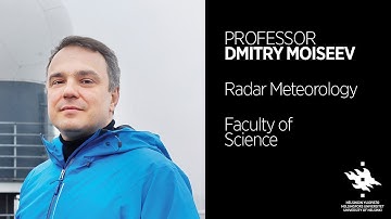 Dmitry Moiseev: The processes that manifest as rain and lightning | University of Helsinki