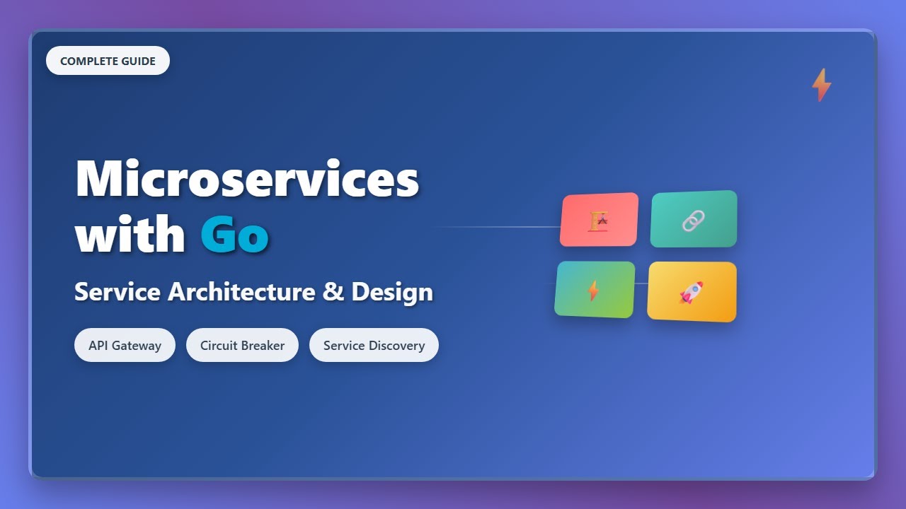 Microservices with Go: Complete Service Architecture Guide 2025