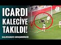Mauro Icardi'nin Kafa Vuruşu Kaleci Erhan'da Kaldı! (Galatasaray-Gençlerbirliği)