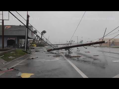 HURRICANE MICHAEL - PANAMA CITY, FLORIDA - STOCK FOOTAGE