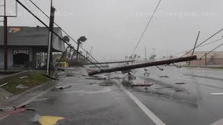 HURRICANE MICHAEL  PANAMA CITY, FLORIDA  STOCK FOOTAGE