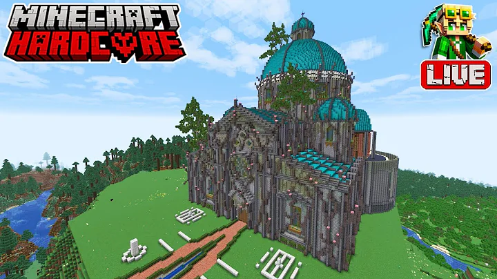 🔴 LIVE 🔴  Building Trees on the Library in my Hardcore Minecraft Forever World