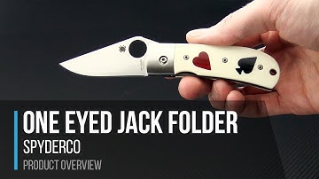 Spyderco One Eyed Jack A.T.  Barr Folder Overview