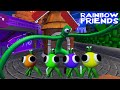 Playing Top 4 Green Monsters In Rainbow Friends Chapter 2 Full Gameplay