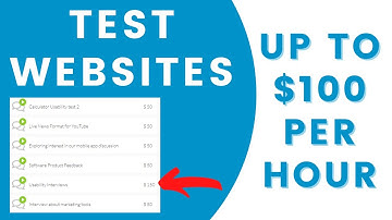 $100 an Hour Testing Websites (5 Websites to Get Paid to Test Websites & Apps)