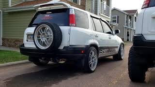 Vibrant performance resonator before & after on my 99 CRV!!