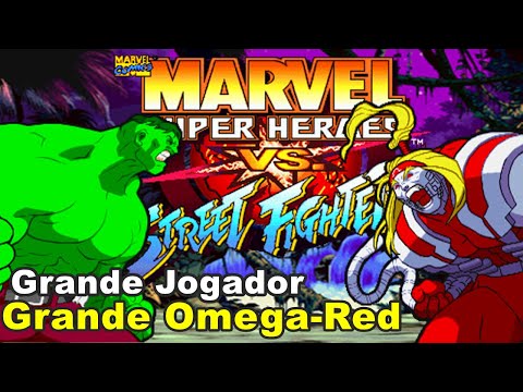Grande Jogador Grande Amigo! - Marvel SUper Heroes vs Street Fighter.