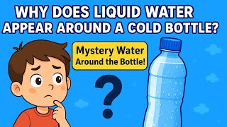 “Why Does a Cold Bottle Get Wet? 🧊💧| Easy Science for Kids”