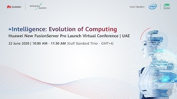 Huawei New FusionServer Pro Launch Virtual Conference