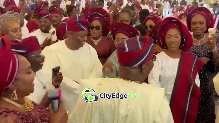 GOV ADEMOLA ADELEKE LEAD THE DANCE AT DAVIDO’S BROTHER WEDDING CEREMONY 