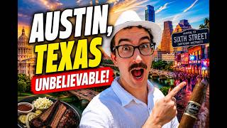 Austin, Texas 🇺🇸 Bobalu Cigar Company, BBQ, Capitol, 6th Street, Sagebrush 🤠