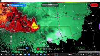 Crazy West Texas Storms Caught on Radar! May 3, 2024.