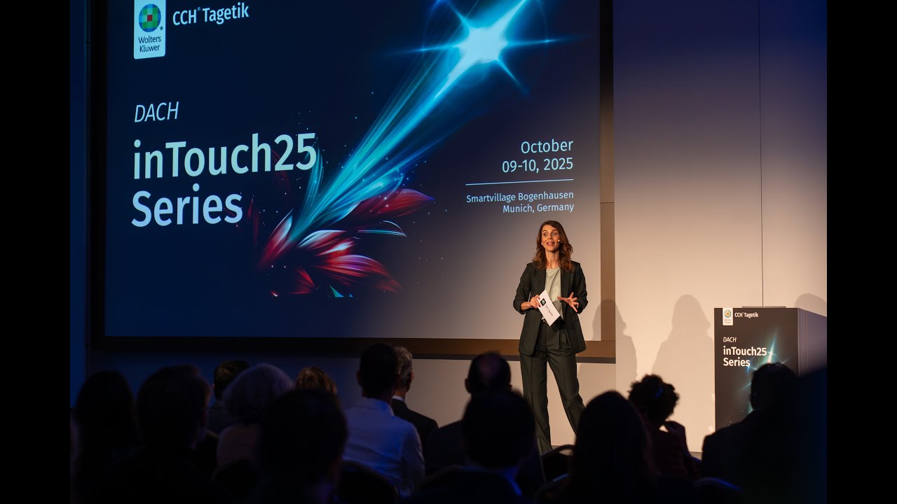 CCH Tagetik inTouch 2025 München – CPM Software Konferenz | Eventmoderation Franziska Zimmermann