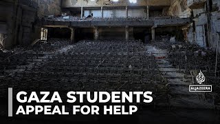 A future under siege: University students appeal for help