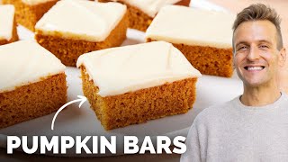 Super Easy Pumpkin Bars | An easy baked good to feel the fall season! Net Worth