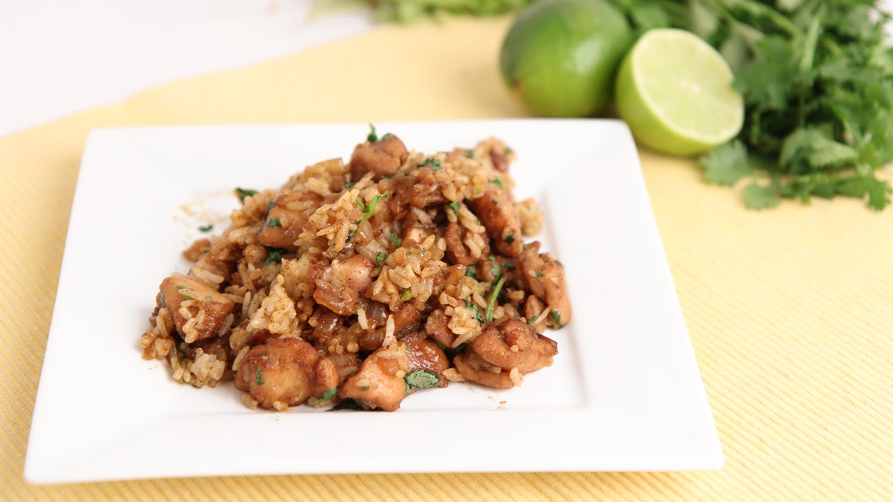 Cilantro & Lime Chicken & Rice Recipe Laura Vitale Laura in the Kitchen Episode 814 YouTube