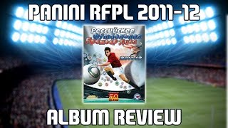 REVIEW ⚽️ Panini RFPL 2011-12 ⚽️ Official sticker album [COMPLETE 100%]