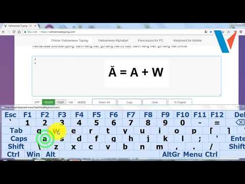 Video Vietnamese Typing Telex - Cách gõ Tiếng Việt Có Dấu... - youtube