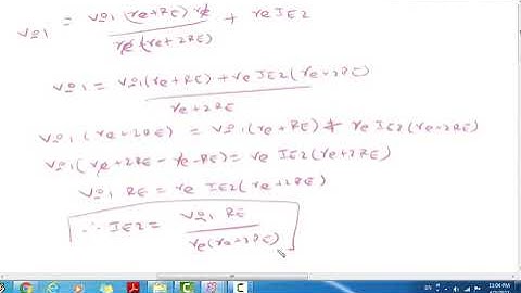 SINGLE INPUT BALANCED OUTPUT DIFFERENTIAL AMPLIFIER AC ANALYSIS IN TELUGU