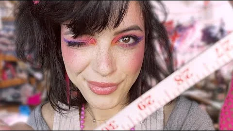 ASMR | 80s Seamstress Bestie Takes Your Measurements (Sassy, Accent)