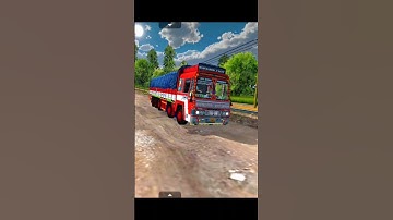 New Ashok Leyland 14 wheel truck mod 😁😃| Bussid indian truck mod| New extrime Off road map| V3.7.1 👌