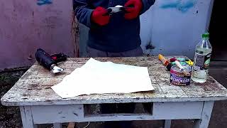 Як заклеїти тент своїми руками / How to glue an awning with your own hands