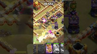 war penentu serangan penunggang akar witch sempurna.    #clashofclans #coc #shortvideo #gaming