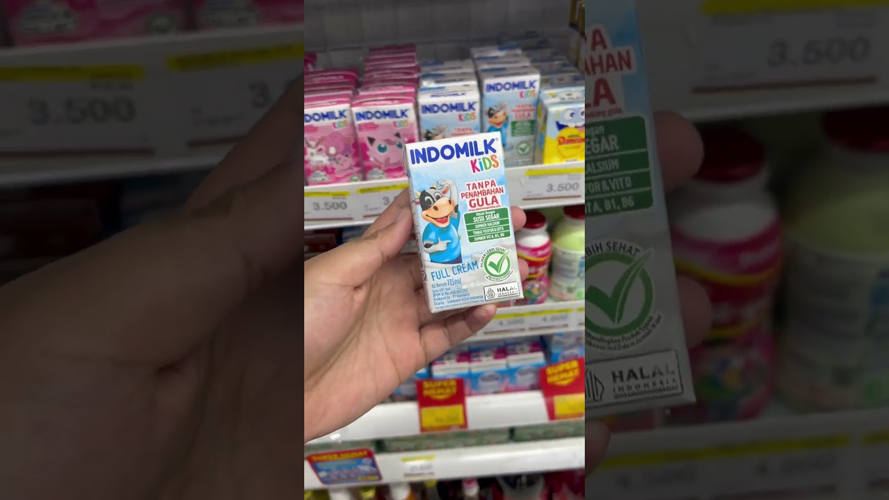 susu indomilk kesukaan ku nih 😍 