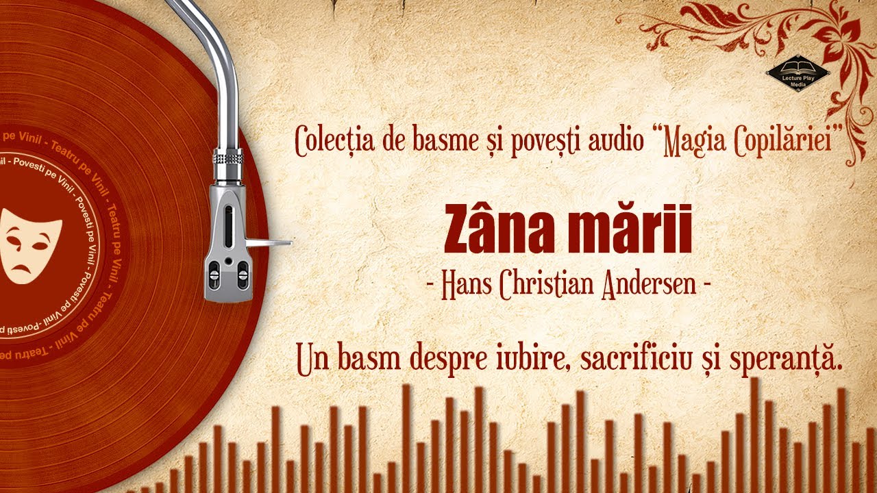 Zâna mării - de Hans Christian Andersen | Basme si povesti audio pe Vinil 🎧📖💖
