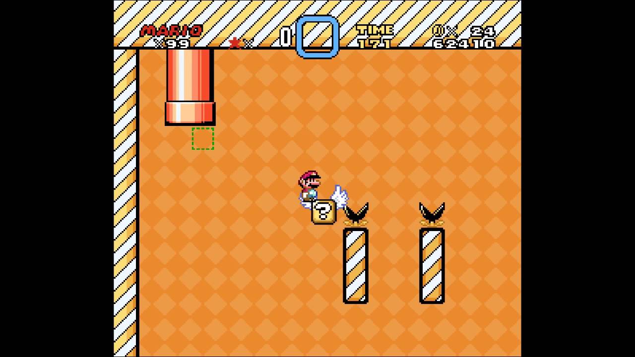 Banzai Mario World - Level 22: Yellow Switch Palace