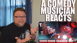 A Comedy Musician Reacts | THE END OF THE LINE by The Stupendium and Dan Bull [REACTION]