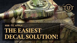 What is the Best DECAL FIX? | How to Paint Warhammer Tanks Episode 5/14