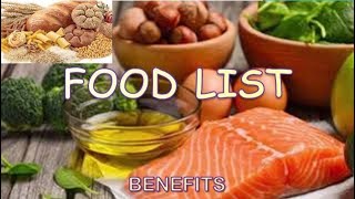 FOOD LIST BENEFITS ALAMIN || SupremaLou