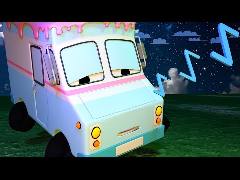 The ice truck has insomnia - Tiny Town: Street Vehicles Ambulance Police Car Fire Truck
