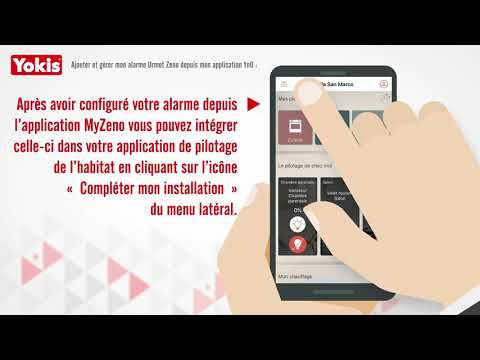 Connecter et piloter son alarme connectée ZENO avec YnO