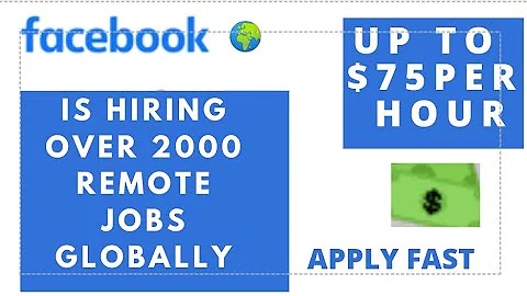 FACEBOOK IS HIRING GLOBALLY OVER 2000 WORK FROM HO...