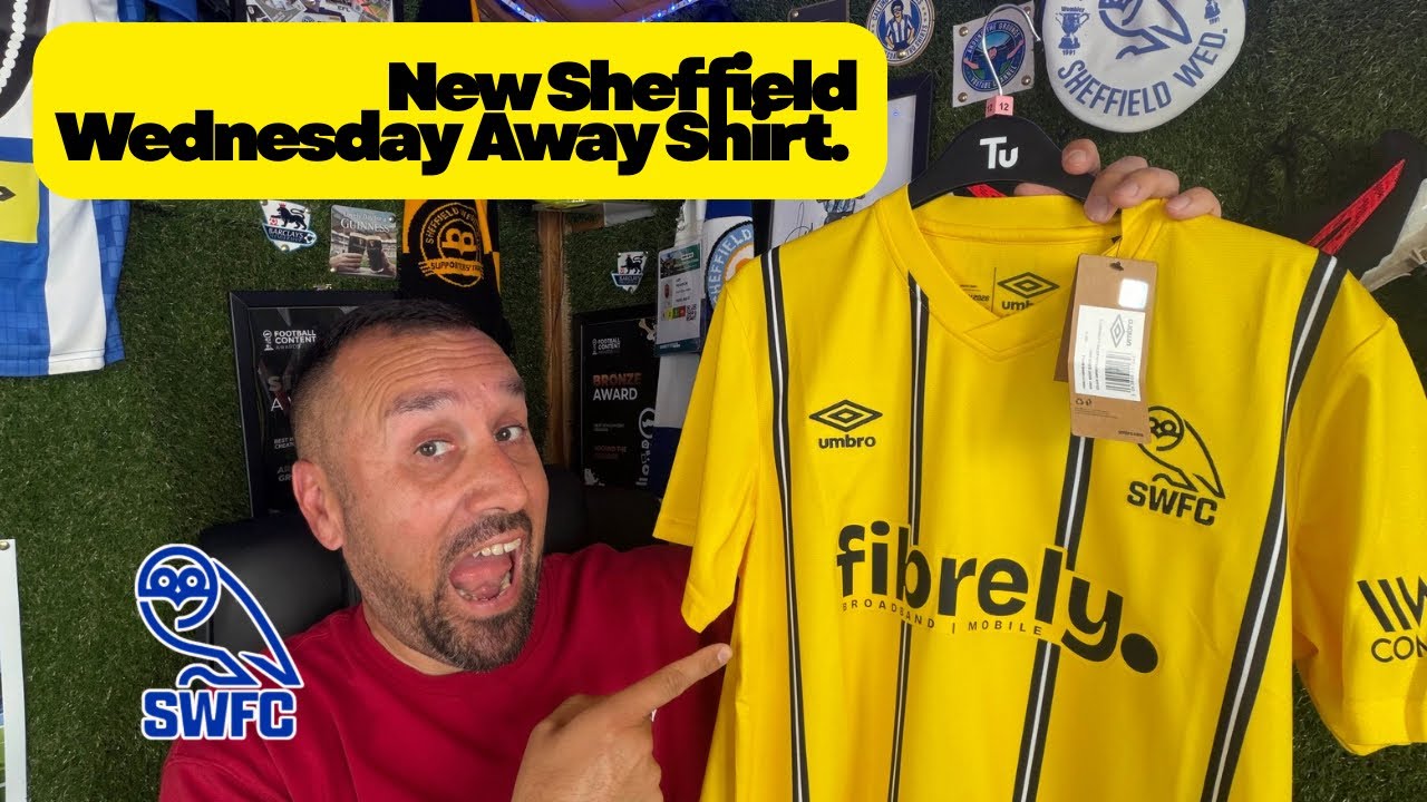 SHEFFIELD WEDNESDAY AWAY SHIRT REVIEW 2026 / 2027 - YouTube
