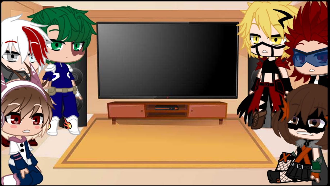 Реакция Swap MHA на оригинальную //MHA// с участием ТодоБаку и Изуоча