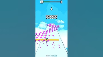 Roof Rails - All Levels Gameplay Android,ios (Level 65) #gamingboytanjil #gaming #puzzle #mergegame