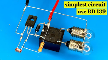 bd139 transistor projecten ldr sensor