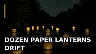 DOZEN PAPER LANTERNS DRIFT || Deep Sleep Music · 4 Hours