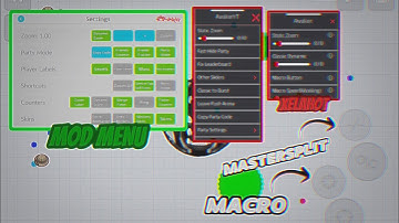 AGARIO MOD - MOD MENU, XELAHOT, MACRO, FASTFEED, & ZOOM! - 2.28.7 - IOS