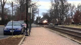 My brother films Amtrak engine 822 2/1/15