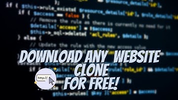 Download any Website Clone for free !!!!!!